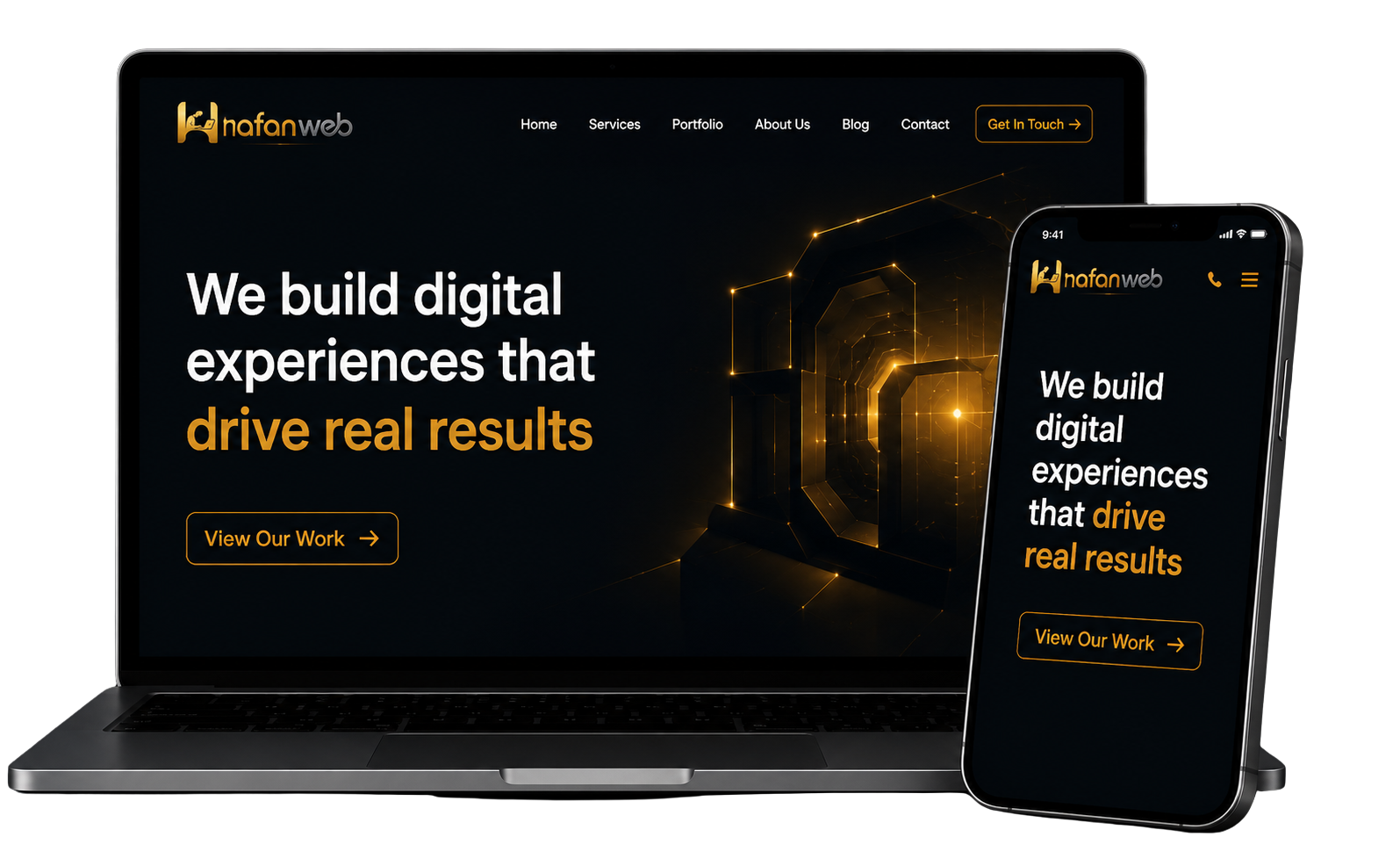 web design hero
